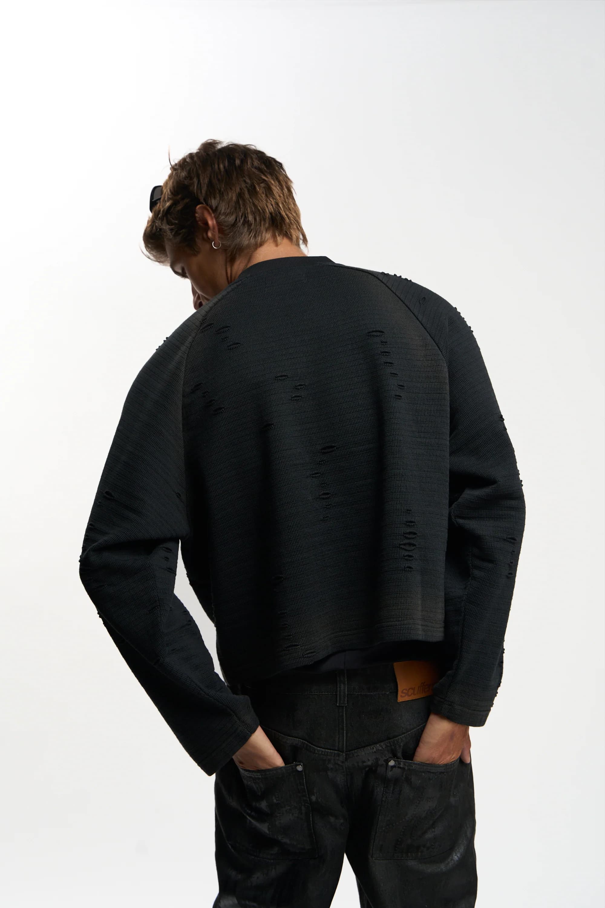 Mini Black Sweatshirt 3