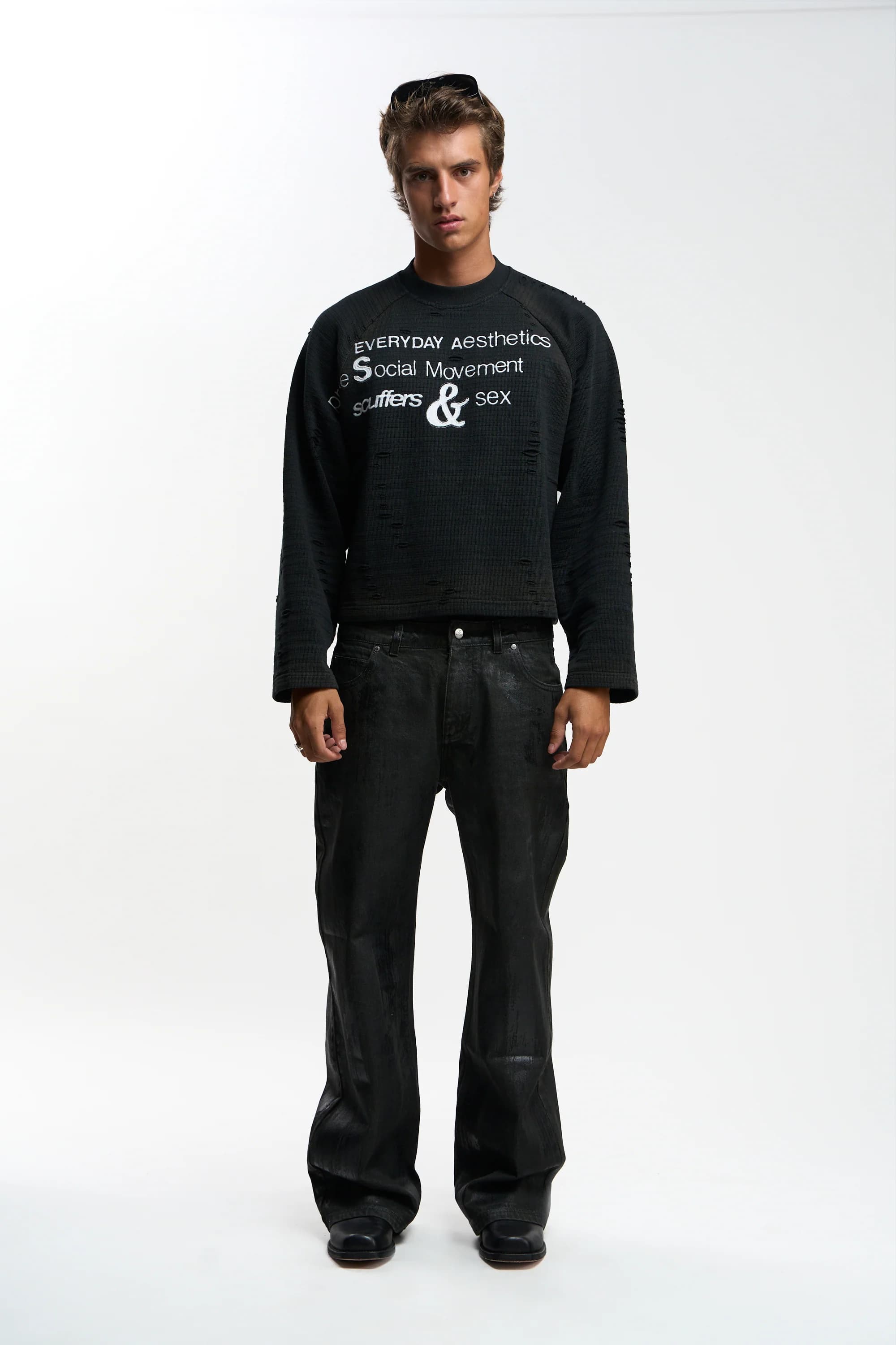 Mini Black Sweatshirt 2