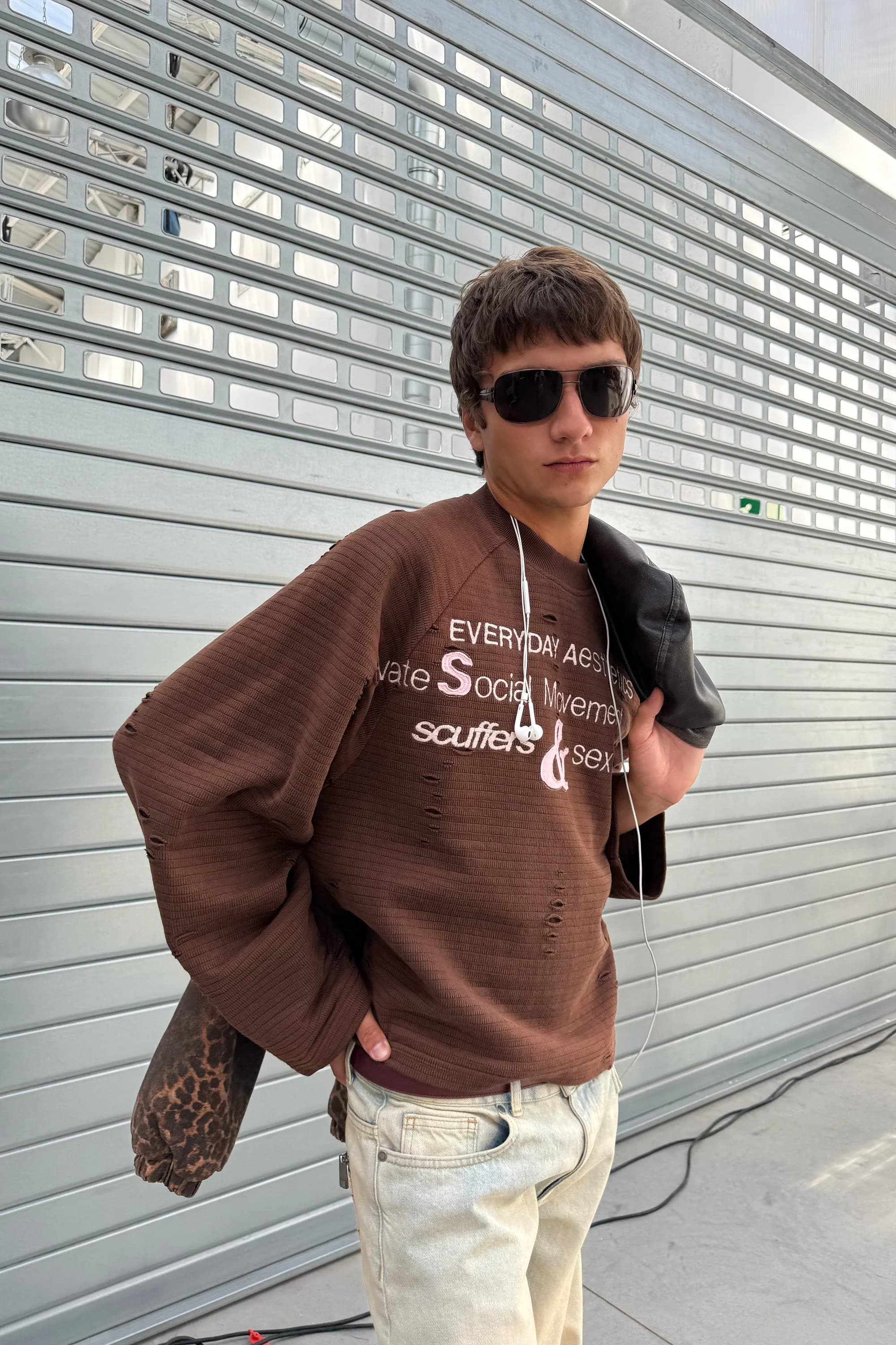 Mini Brown Sweatshirt by Scuffers