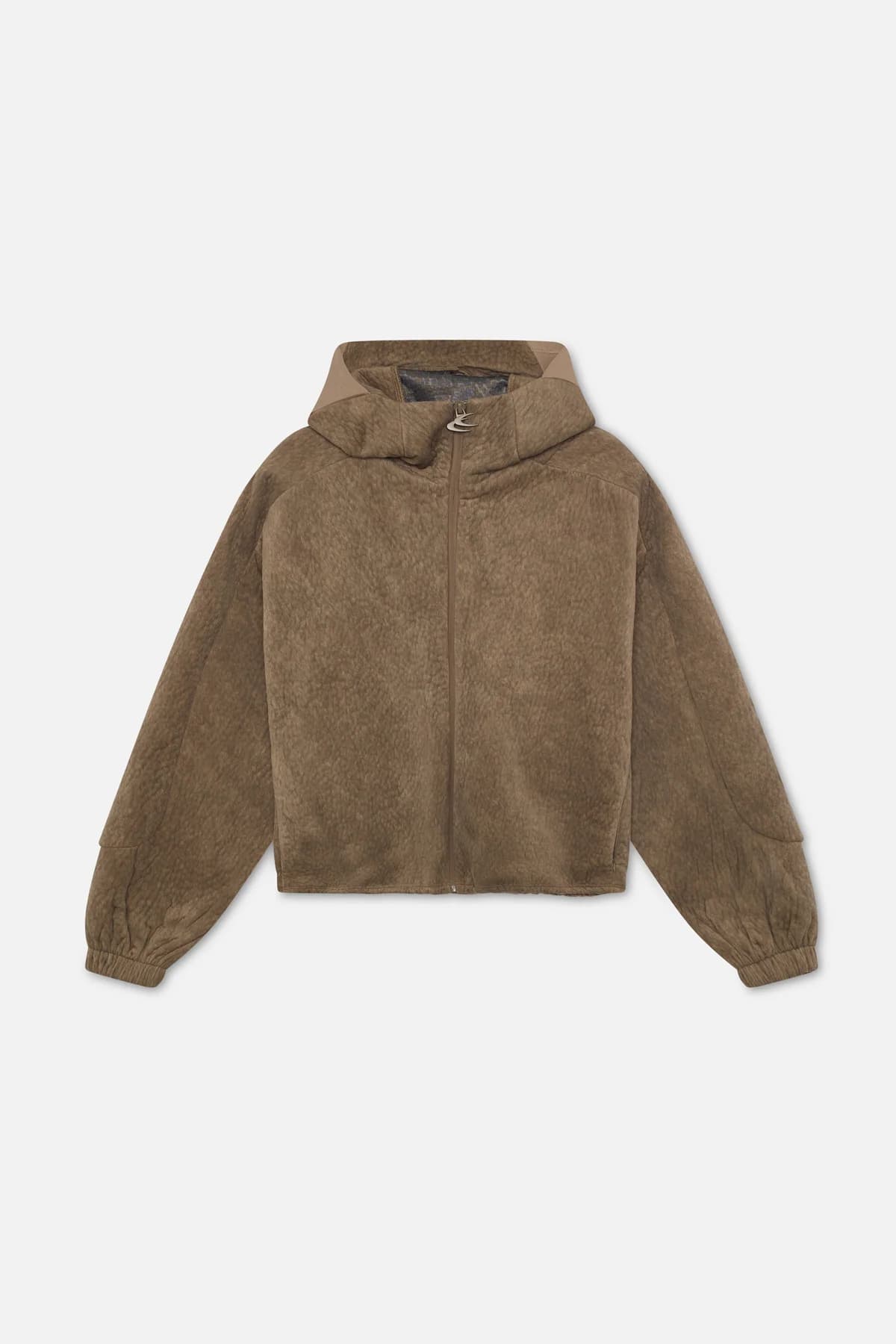 Tech Brown Fur Zip 9