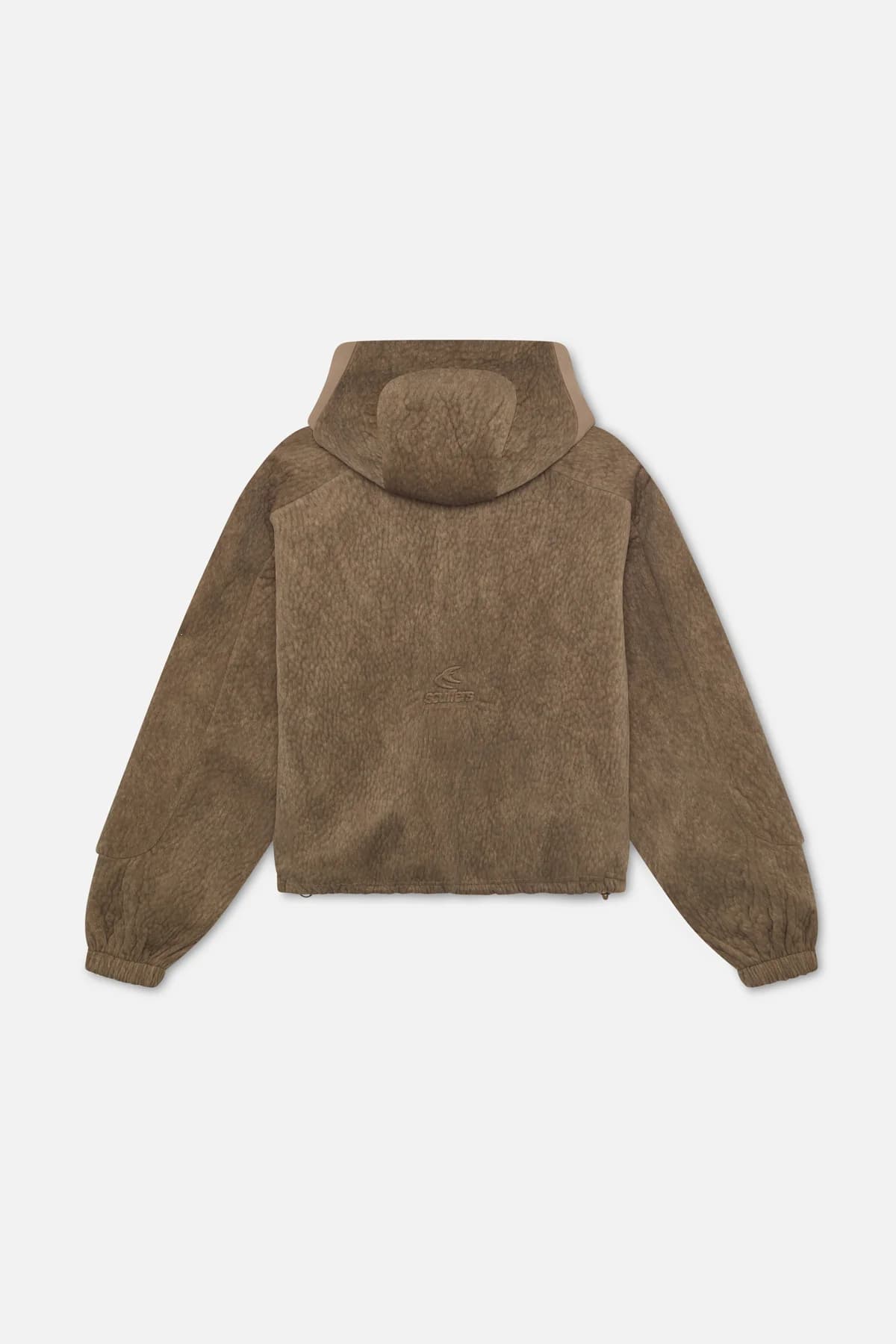 Tech Brown Fur Zip 8