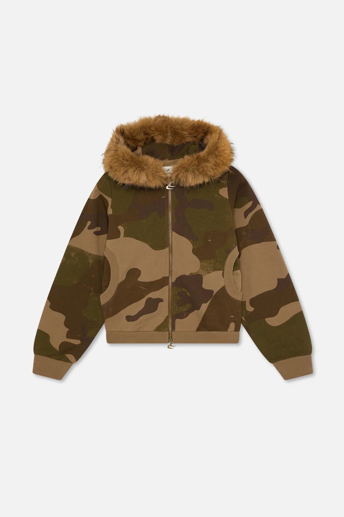 Furby Camo Zipper by Scuffers