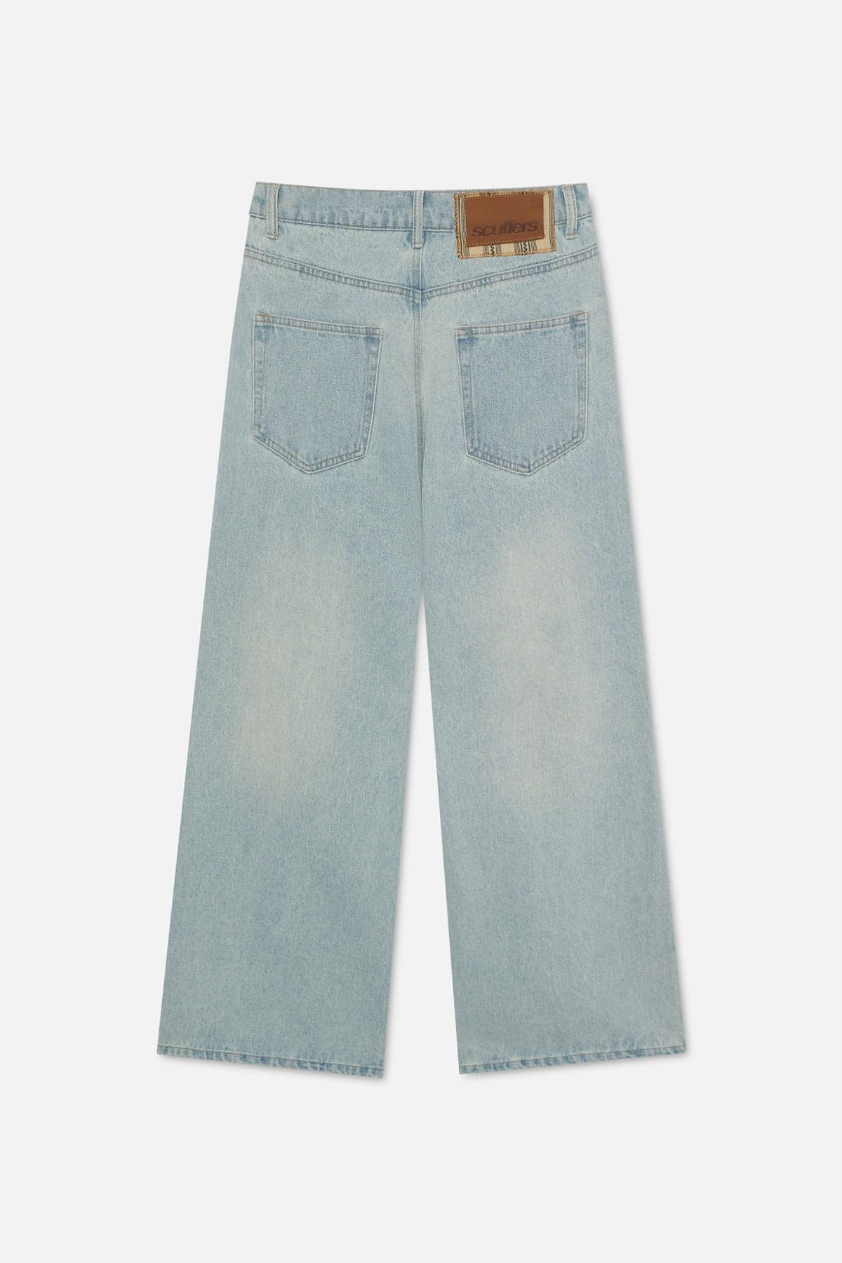 Shanghai Light Blue Pants by Scuffers