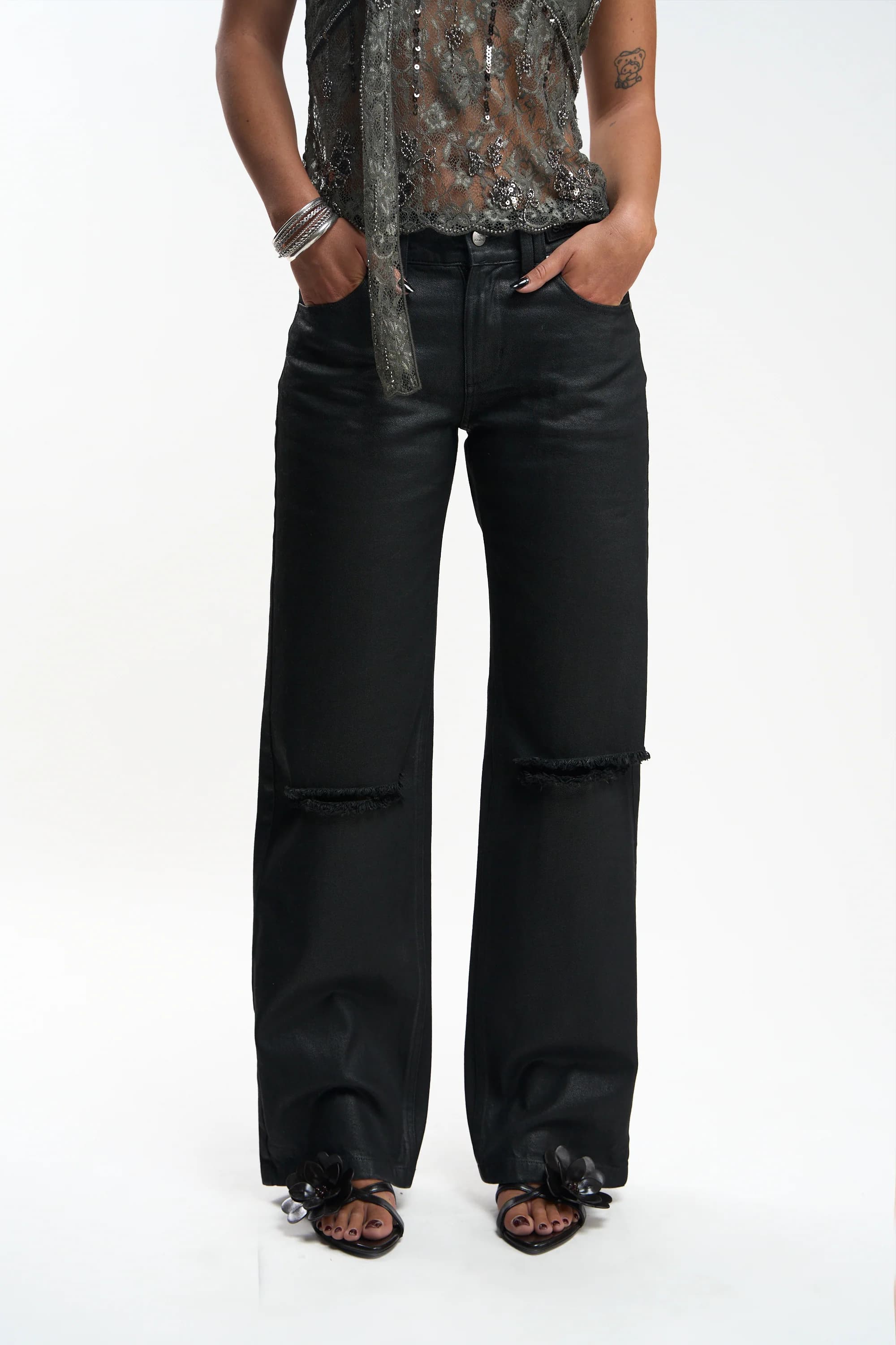 Alana Black Pants by Scuffers