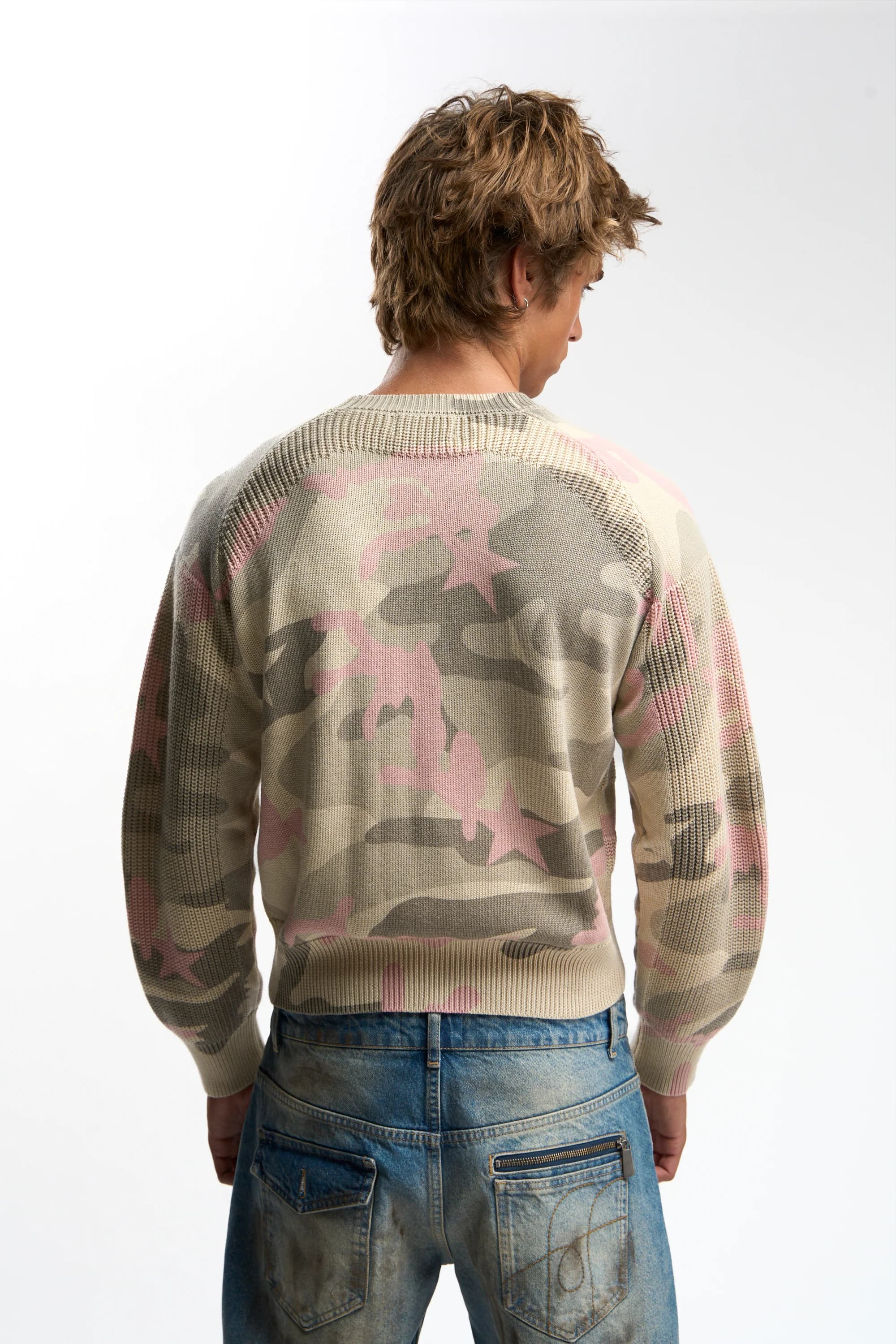 Climax Pink Camo Knit by Scuffers