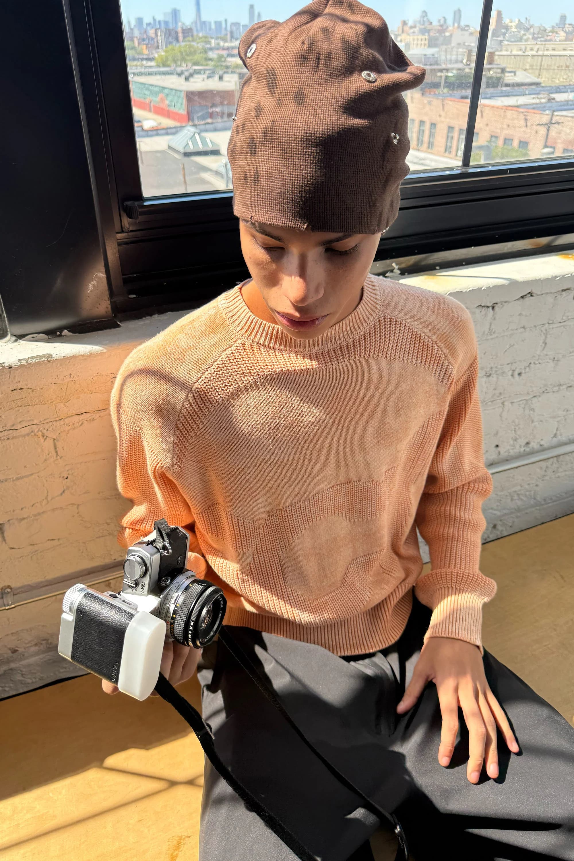 Climax Orange Knit 4