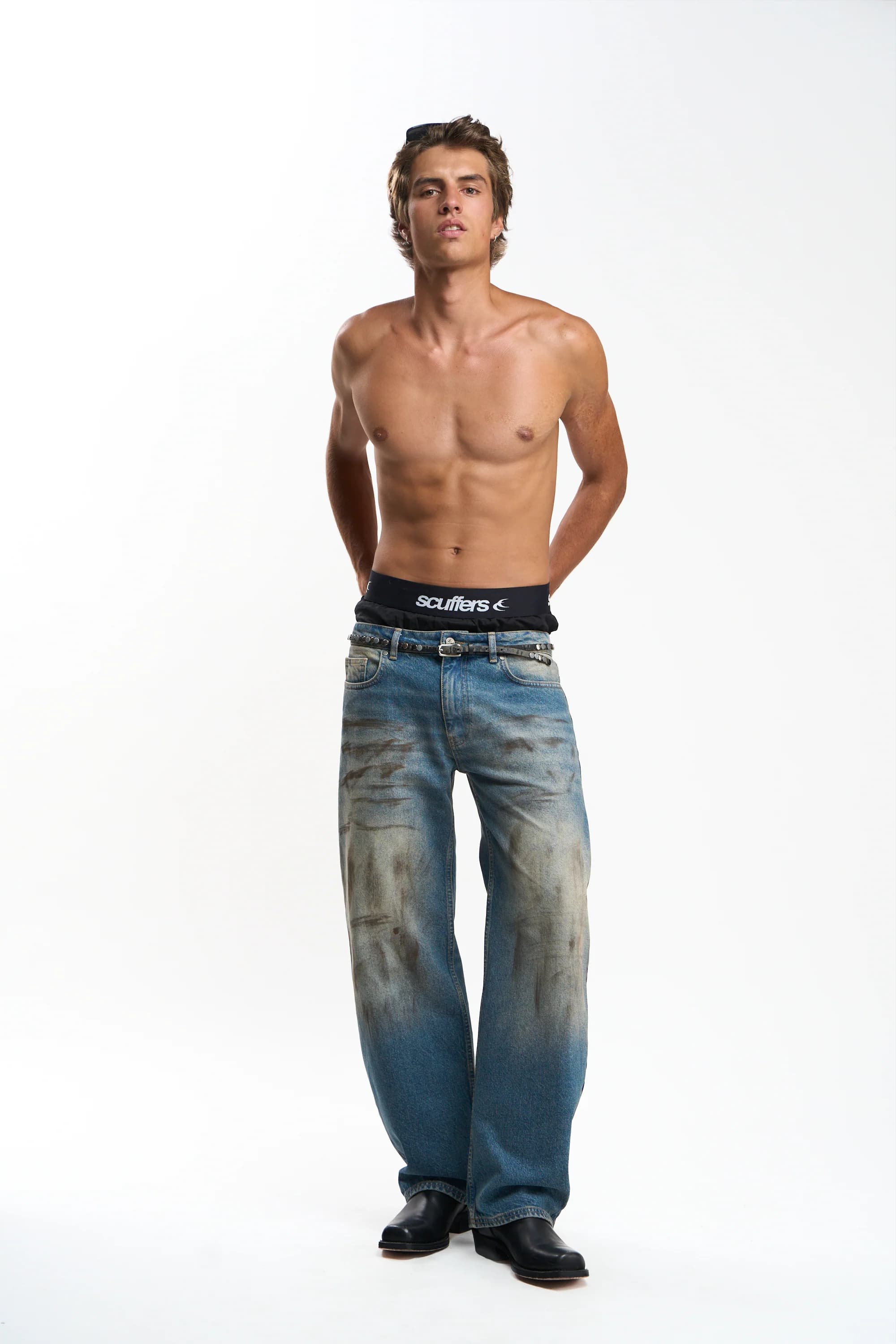 Bani Washed Blue Pants 2