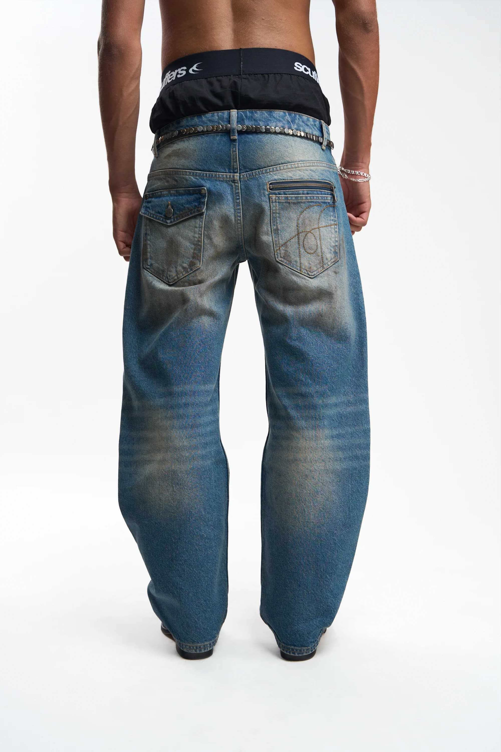 Bani Washed Blue Pants 4