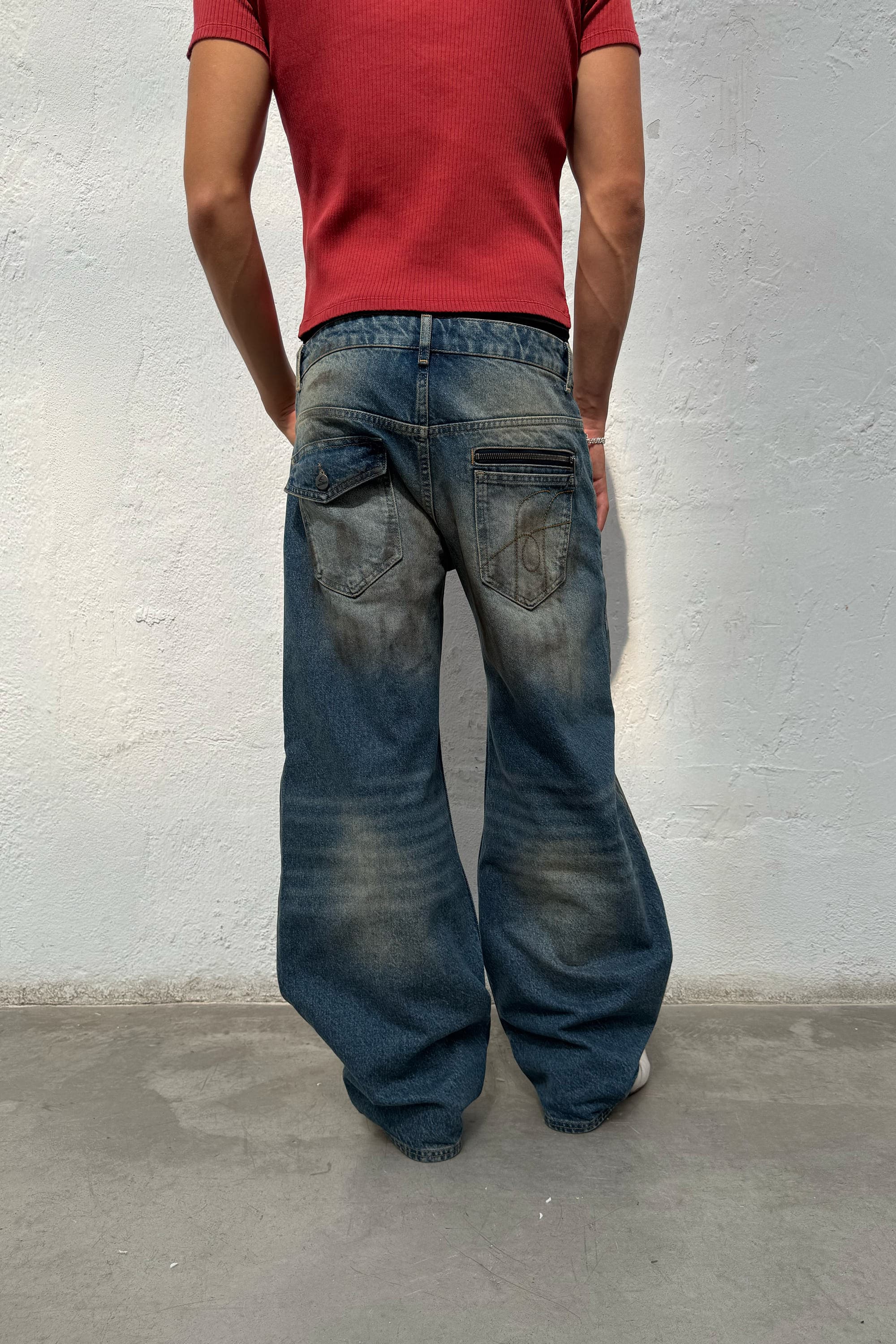 Bani Washed Blue Pants 6