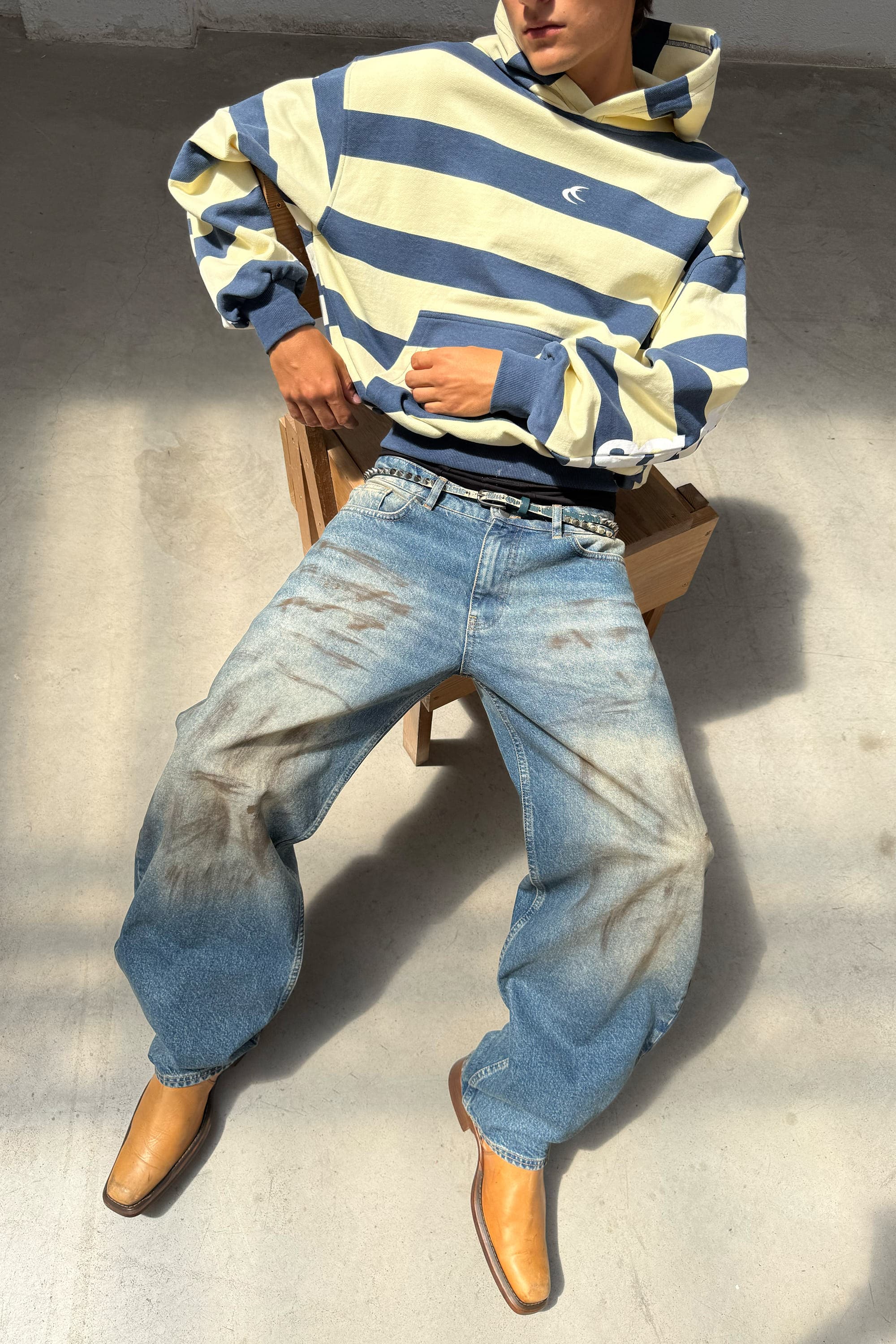Bani Washed Blue Pants 7