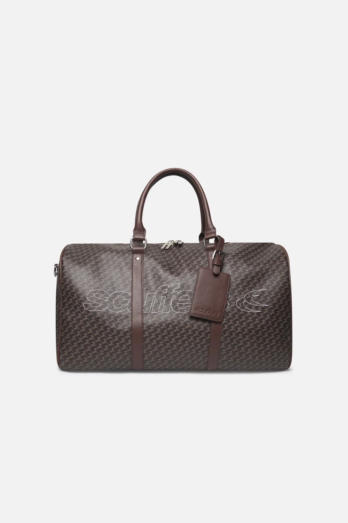 Monogram Brown Duffle Bag by Scuffers