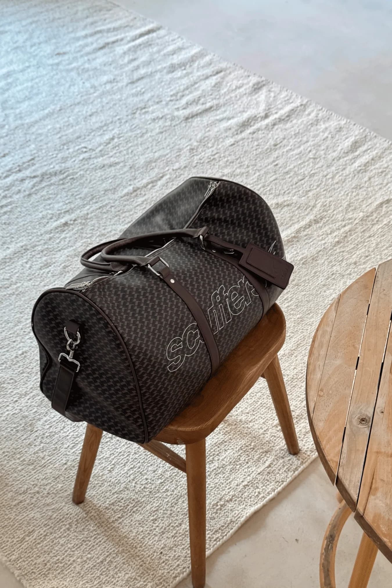 Monogram Brown Duffle Bag 6