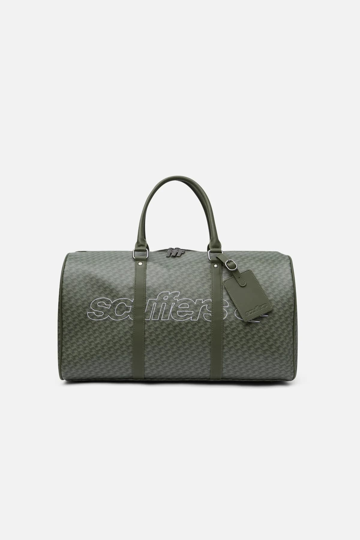 Monogram Dark Green Duffle Bag by Scuffers