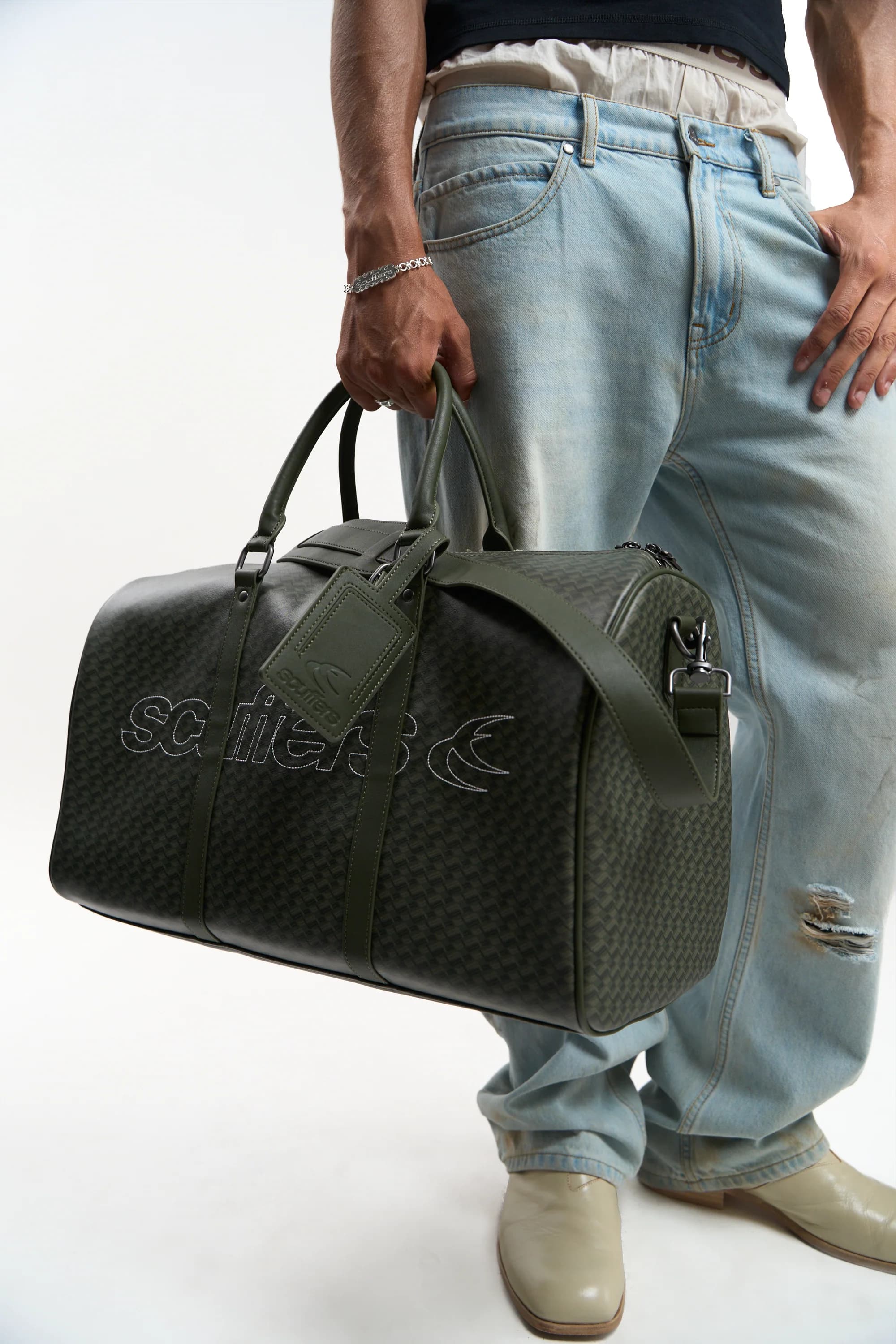 Monogram Dark Green Duffle Bag 8