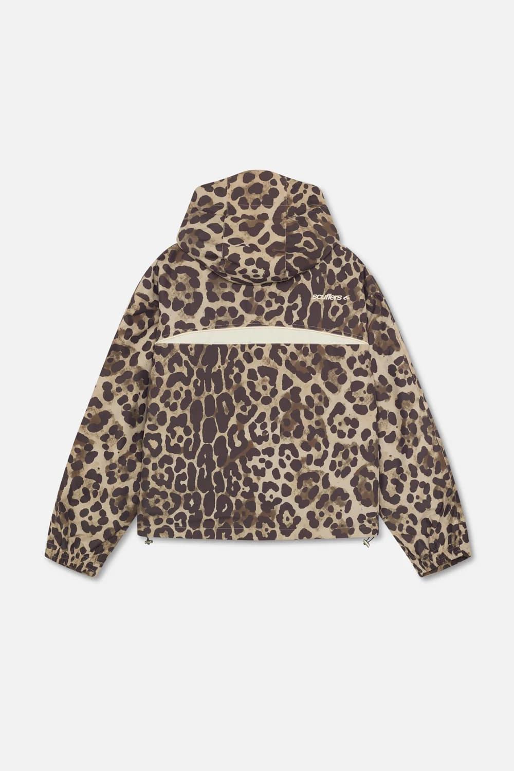 Taxidermy Brown Leopard Windbreaker 8