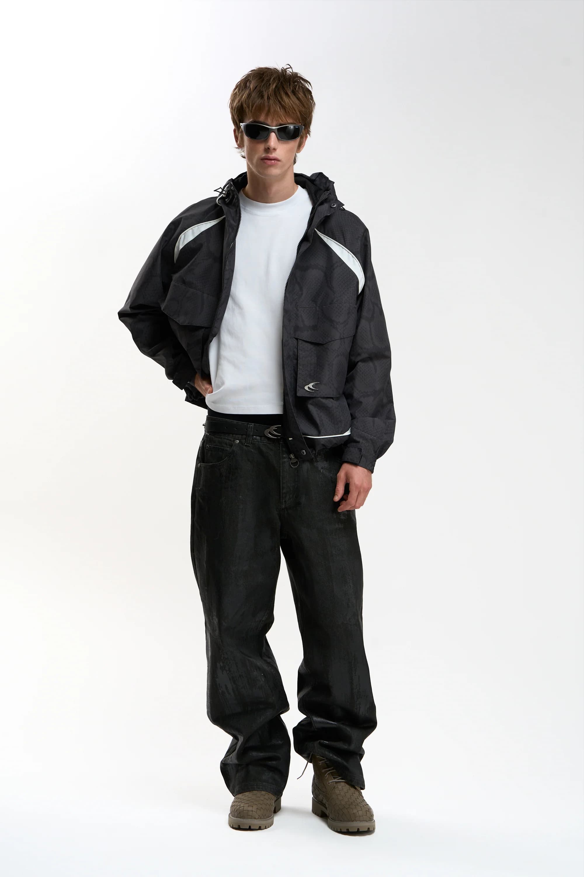 Taxidermy Black Windbreaker 5