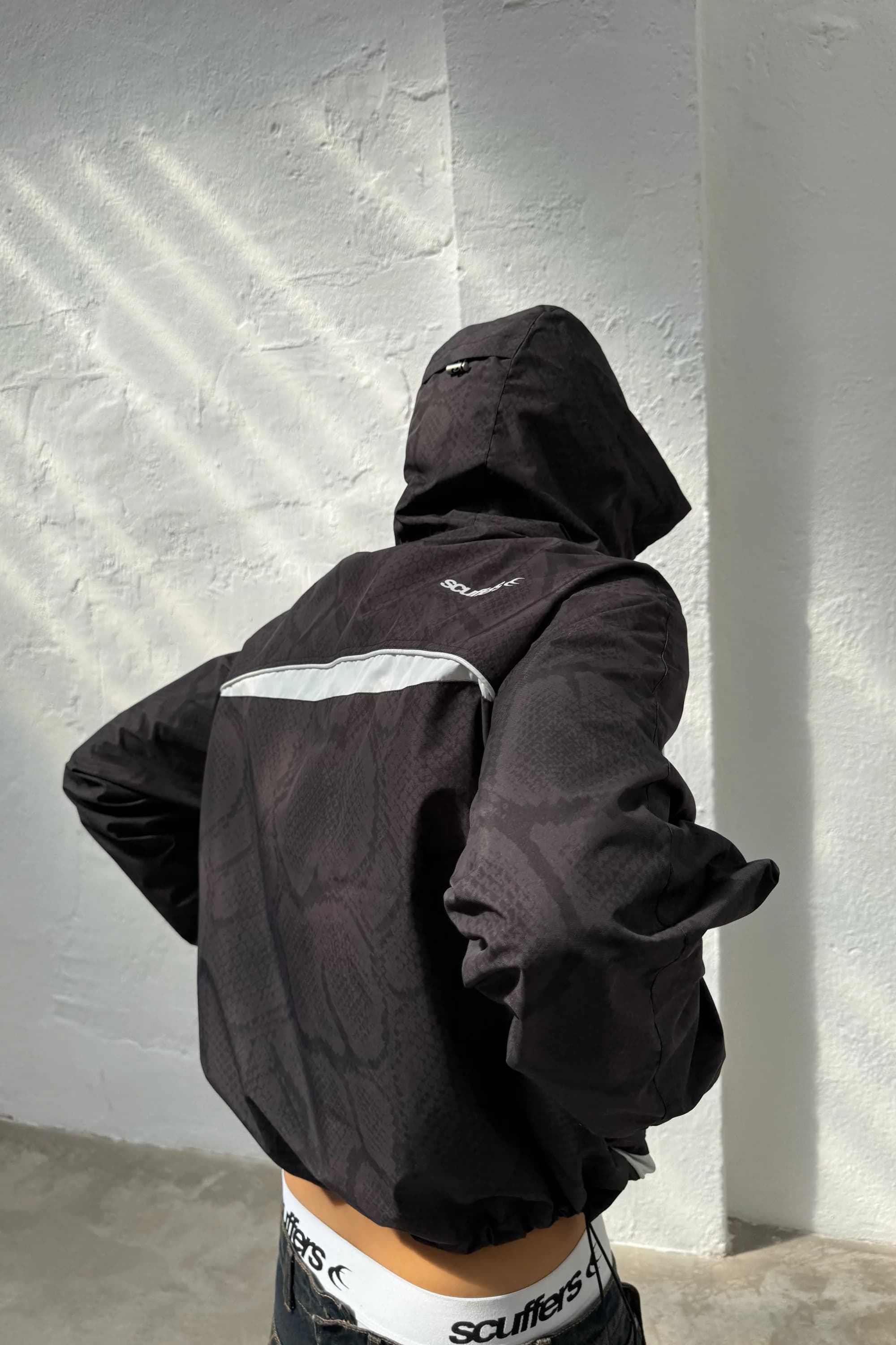 Taxidermy Black Windbreaker 7