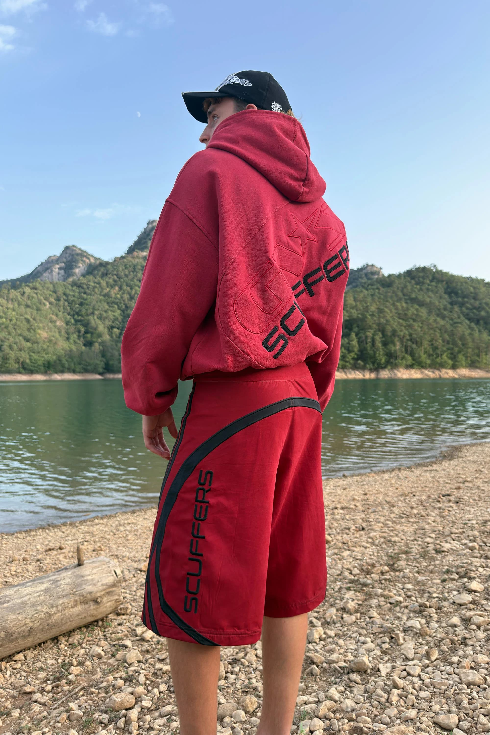 GVS Burgundy Swimpants by Scuffers