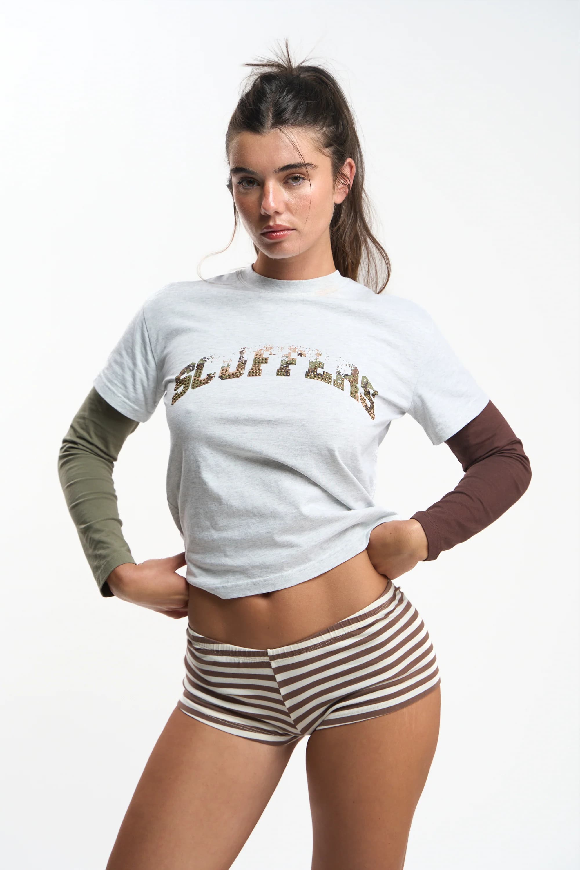 Aby Grey Longsleeve by Scuffers