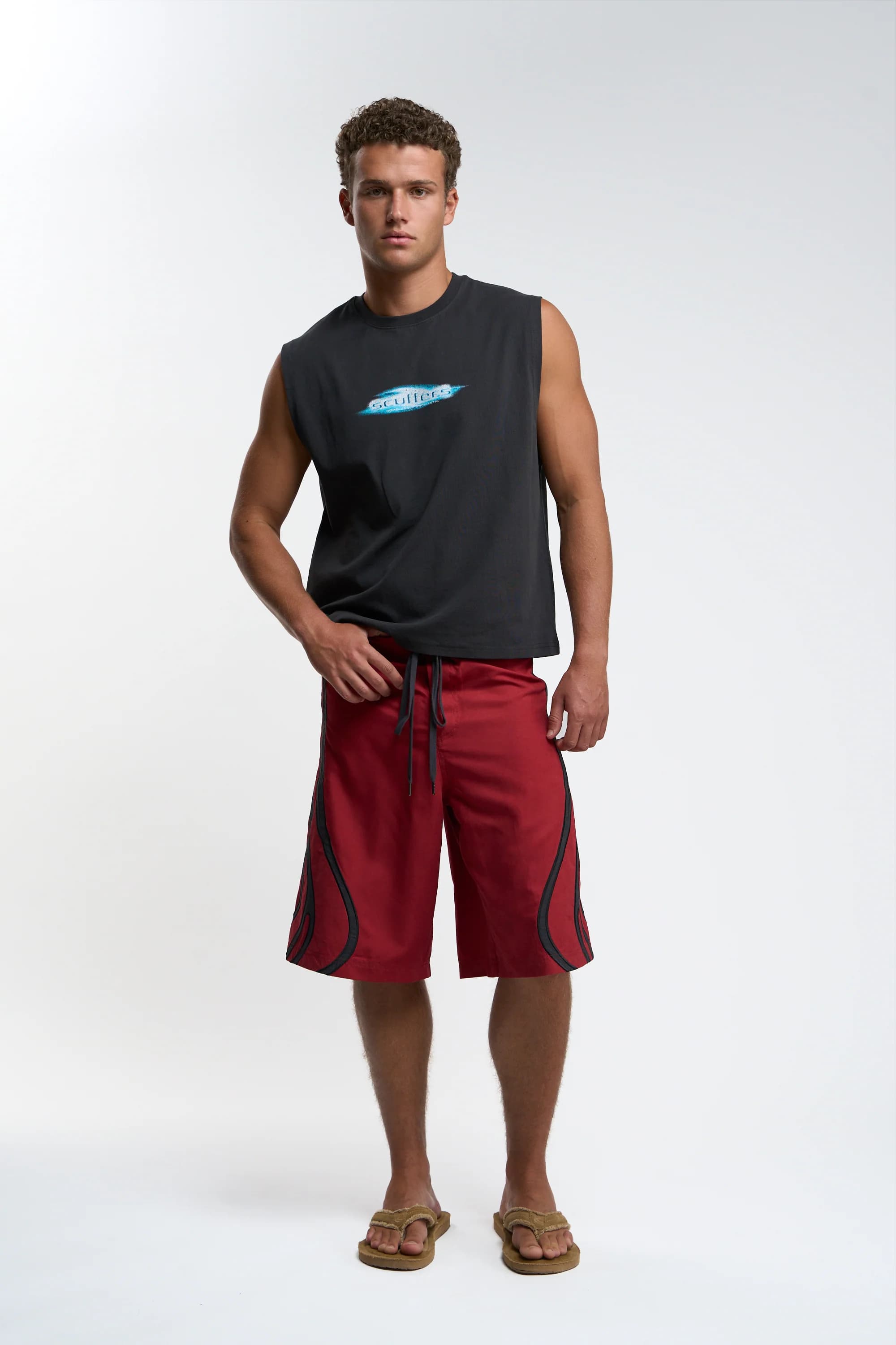 Bromance Dark Tank Top by Scuffers