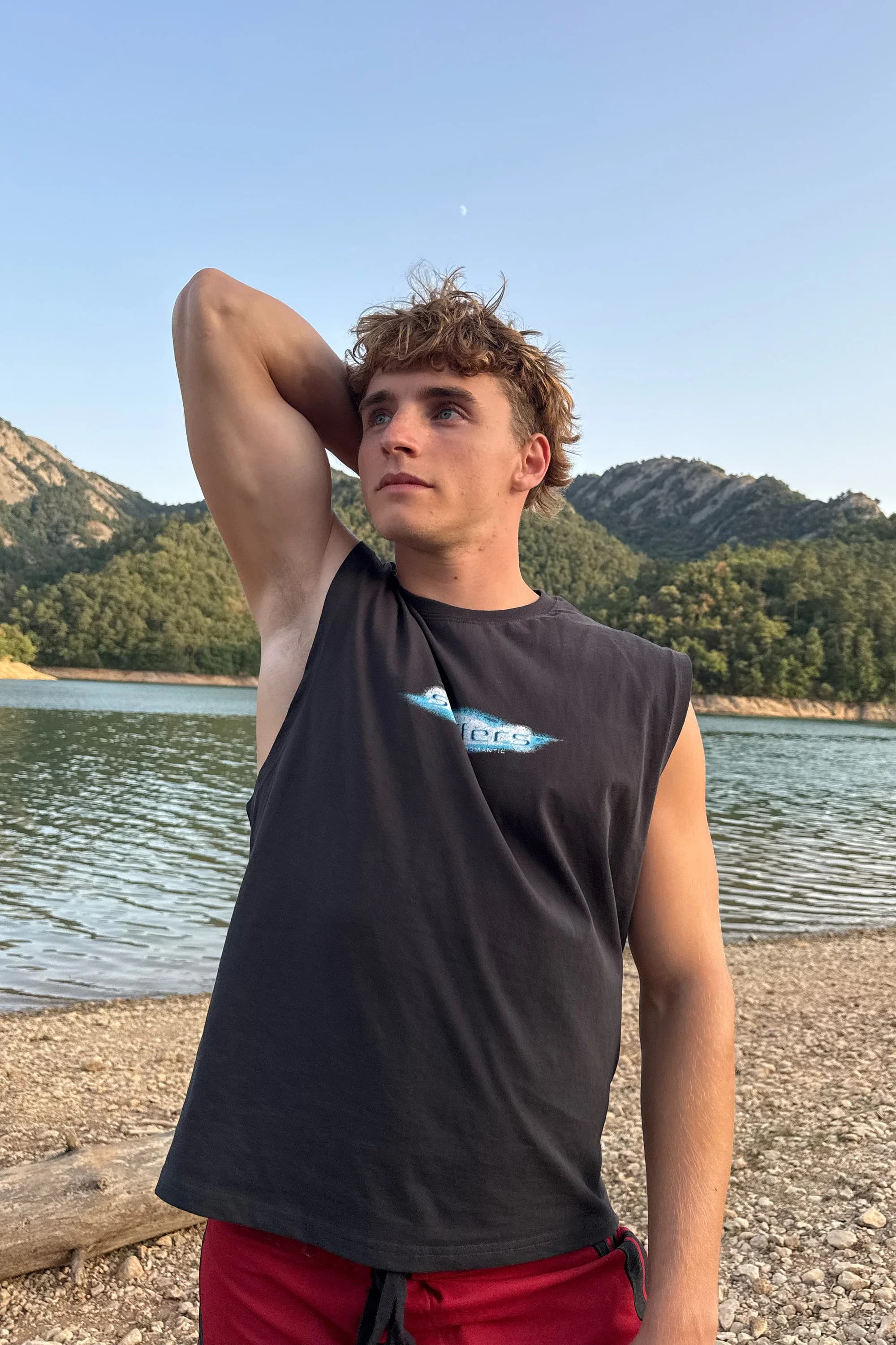 Bromance Dark Tank Top by Scuffers