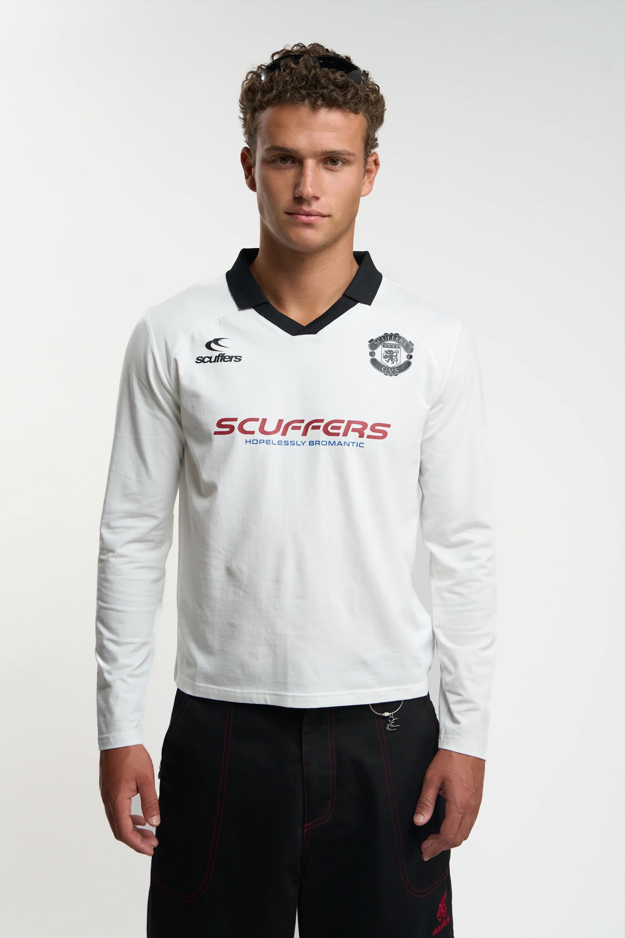GVS White Longsleeve by Scuffers