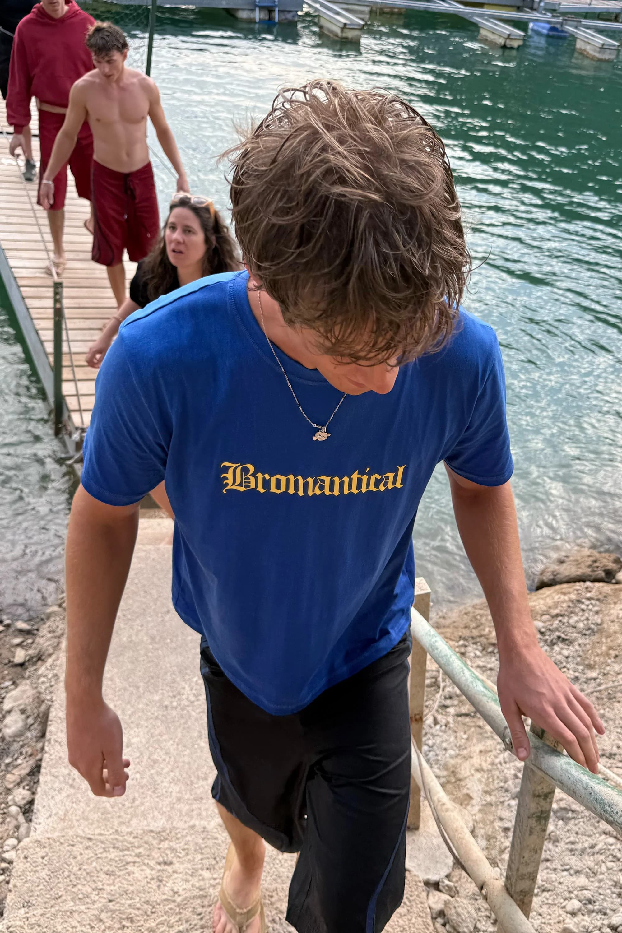 Bromantical Blue T-shirt 4