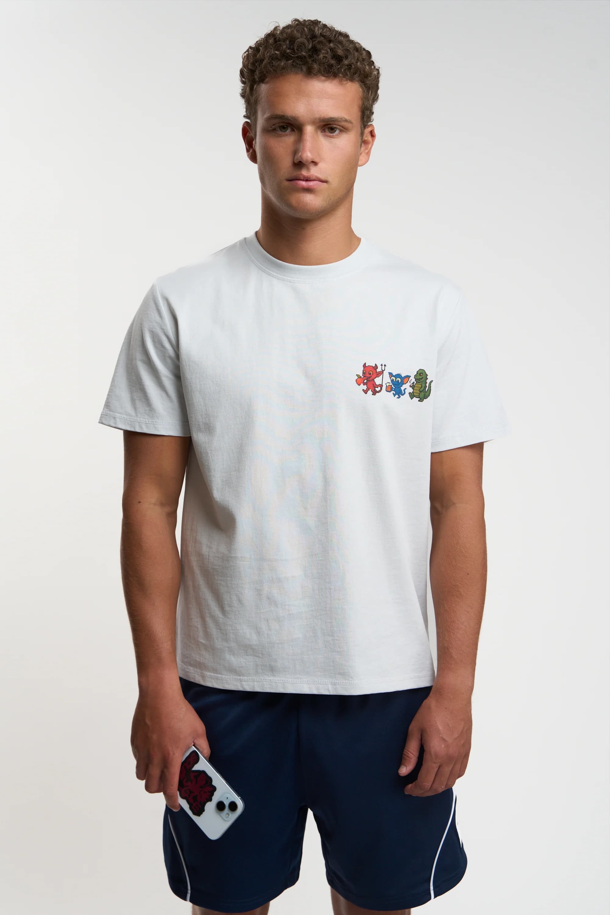 Brute Light Grey T-Shirt by Scuffers