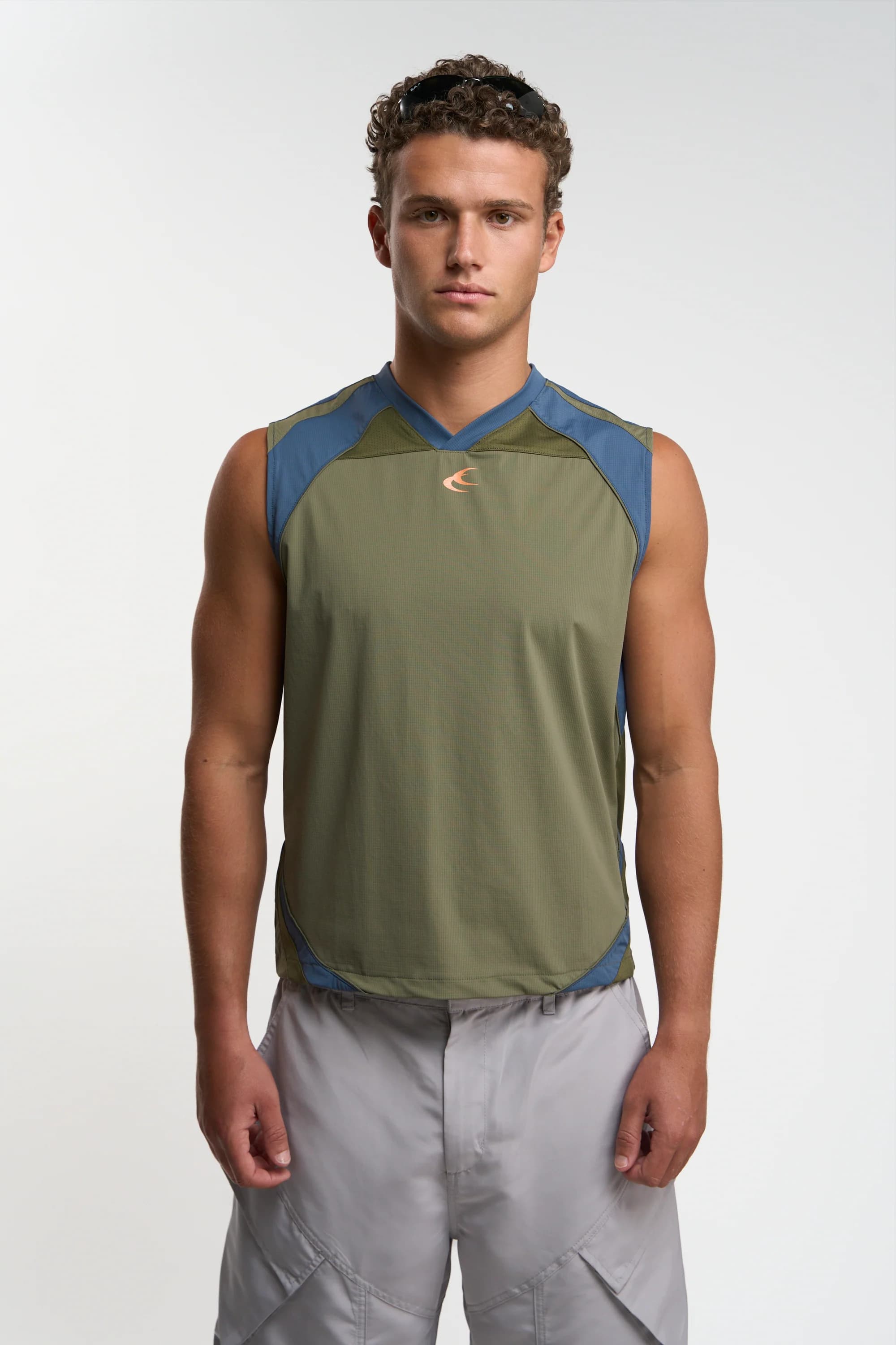 Sport Tech Green Tank Top by Scuffers