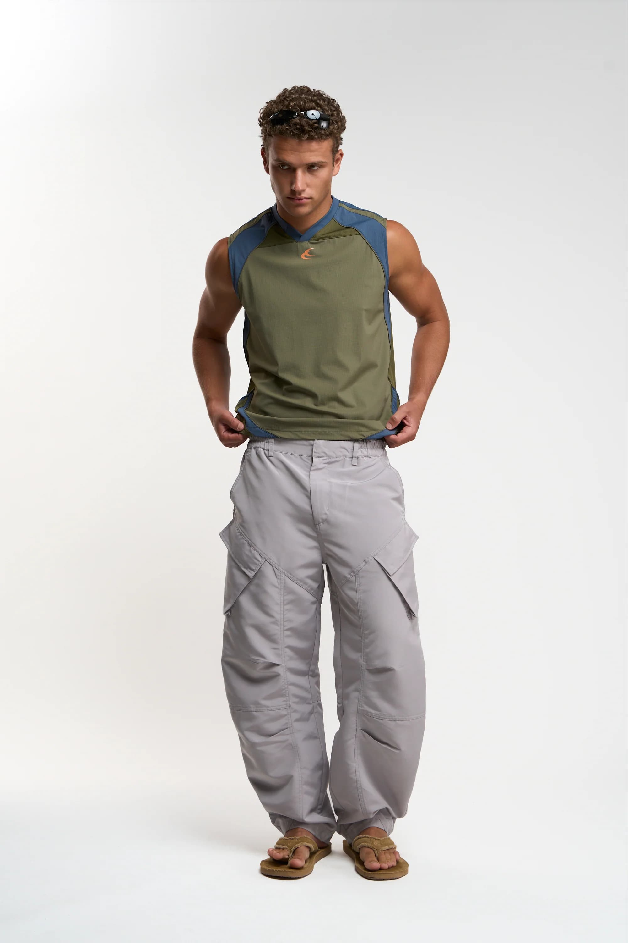 Sport Tech Green Tank Top 2