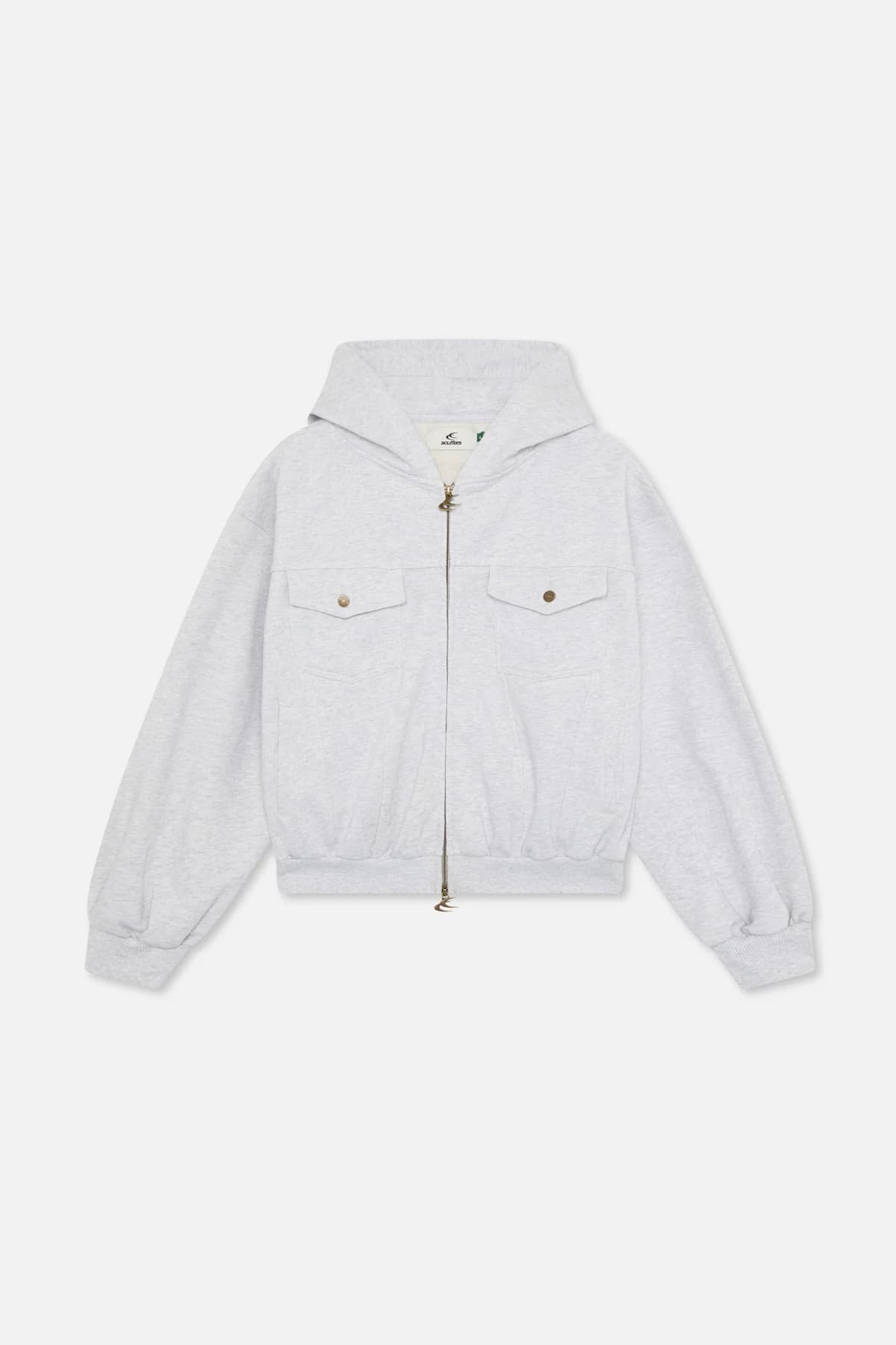 Mourice Light Grey Zipper 6
