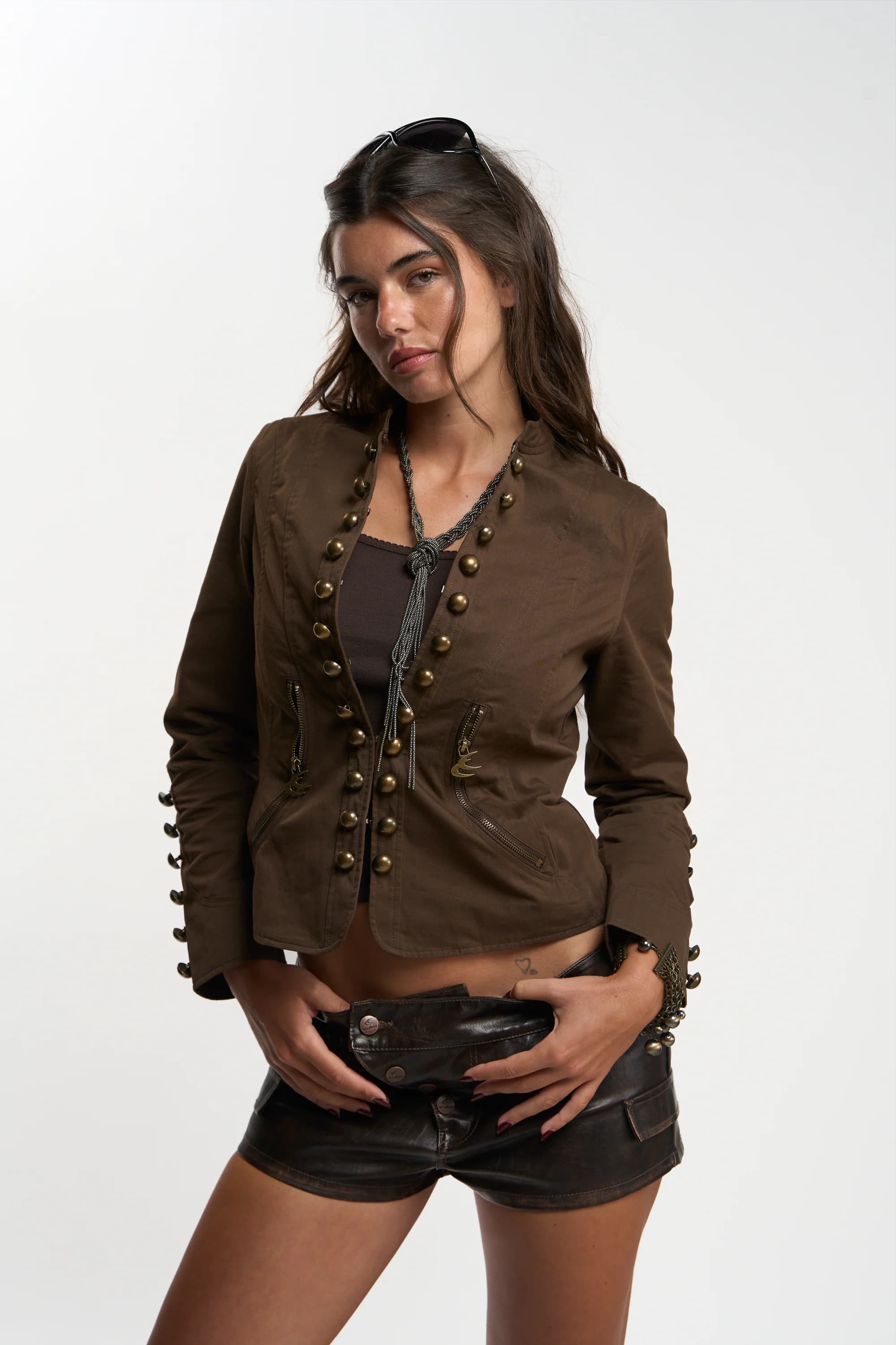 Avint Brown Jacket by Scuffers
