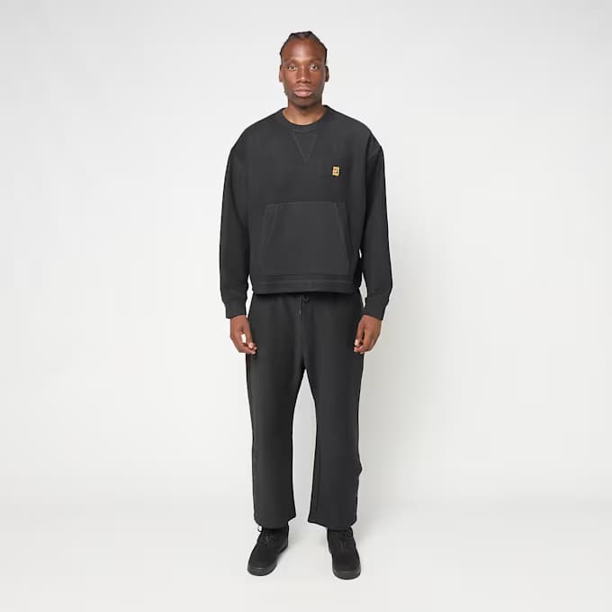 Open-Hem French Terry Pants 7
