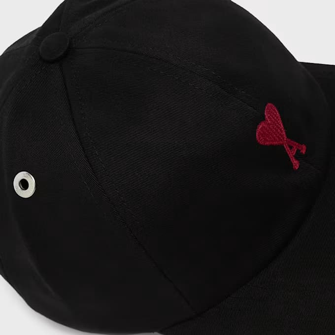 Red Ami De Coeur Embroidery Cap 9