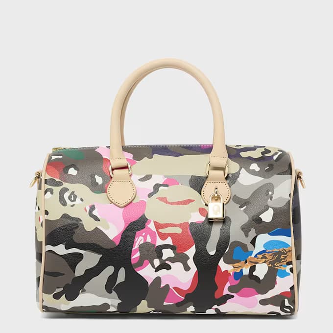 Hybrid Camo Medium Boston Bag 15L 9