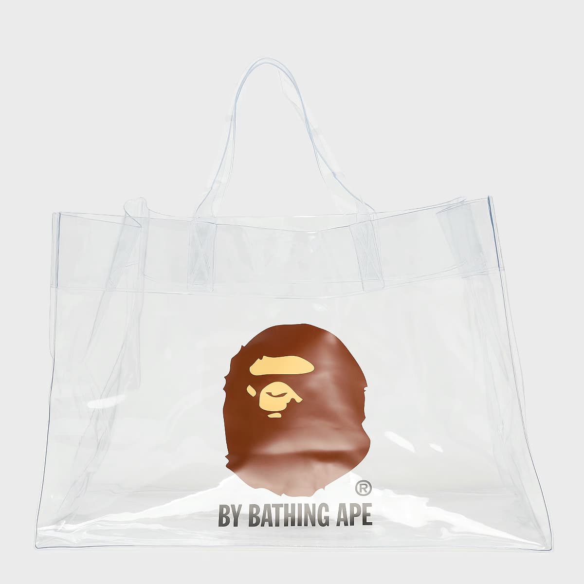 Ape Head Clear Bag 63L by A Bathing Ape