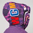 Color Camo Shark Full Zip Double Hoodie 7