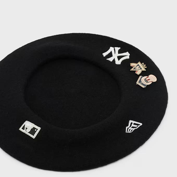 MLB Cooperstown Pin New York Yankees Beret 9