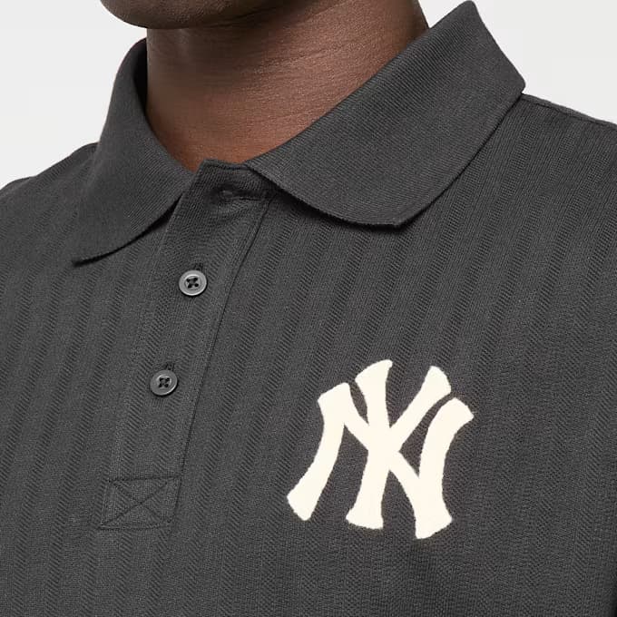MLB Rib Polo Shirt New York Yankees 7