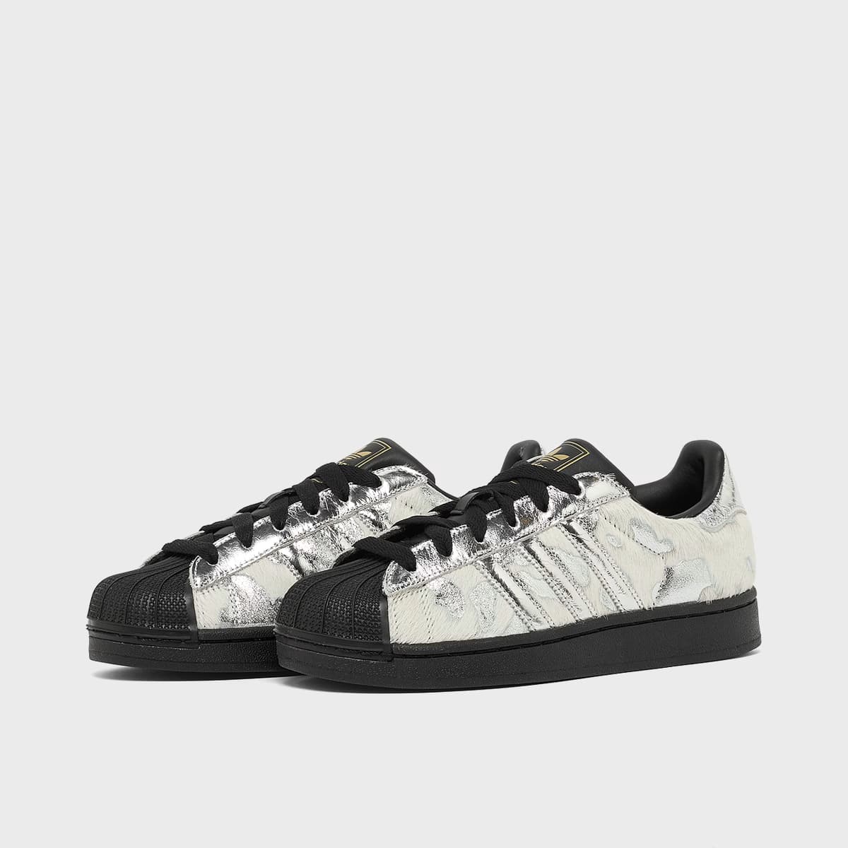 Wmns Superstar Ponyhair Silver Metallic by adidas Originals