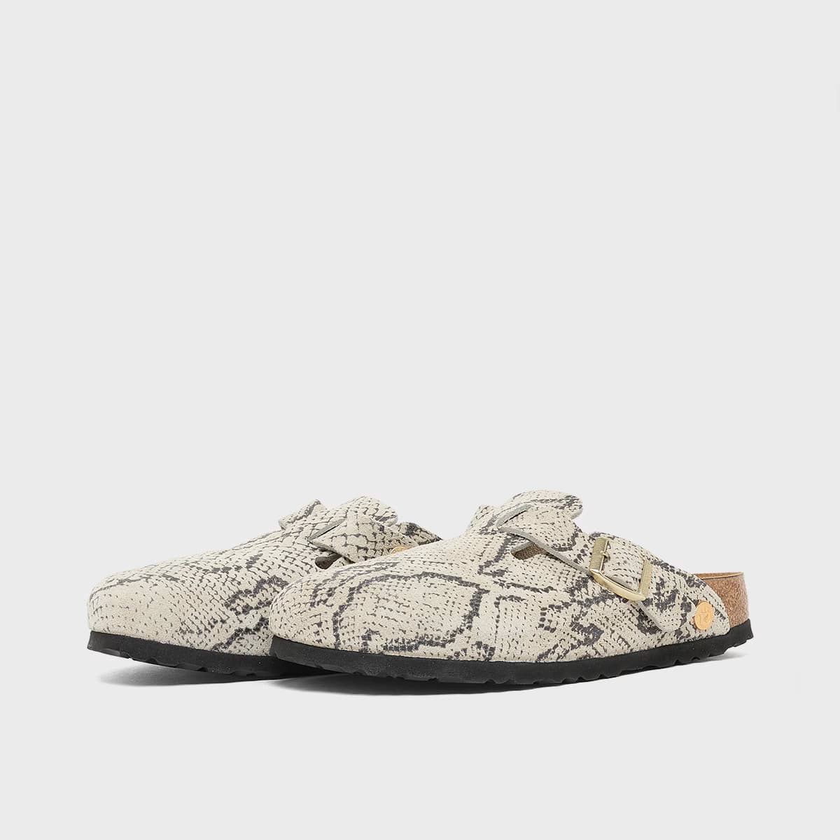 Boston Print LEVE (narrow) "Snakeskin" by Birkenstock