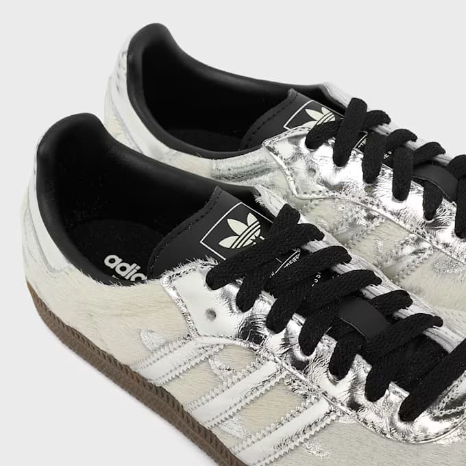 Wmns Samba OG Ponyhair Silver Metallic 14
