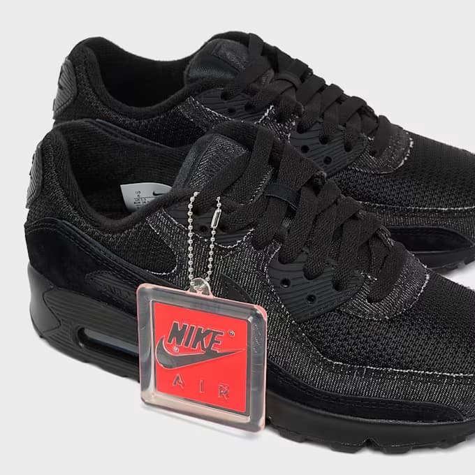 Wmns Air Max 90 "Black Denim" 14