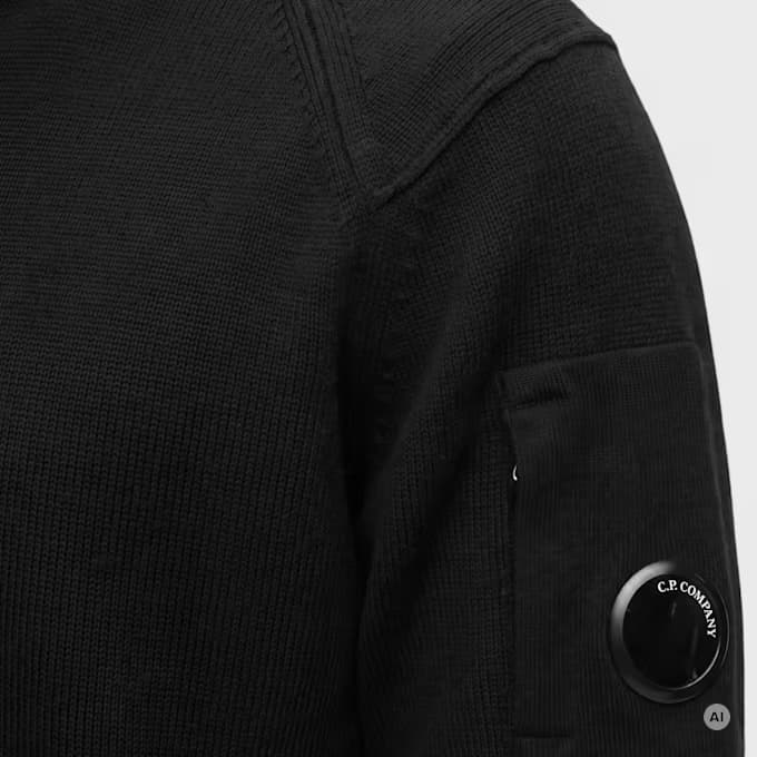 Lambswool GRS Half Zip Sweater 8