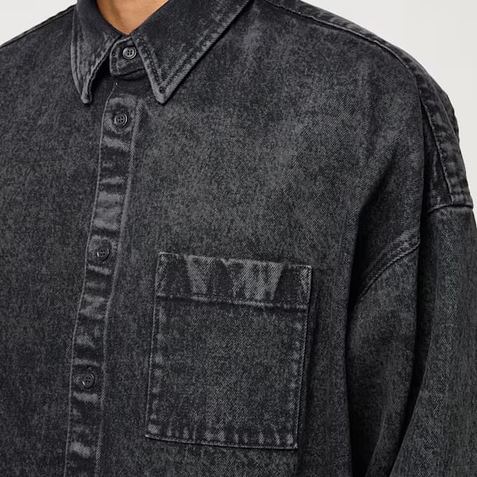 Washed Denim Shirt 12