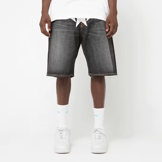 Twin Sta Relaxed Fit Denim Shorts 9