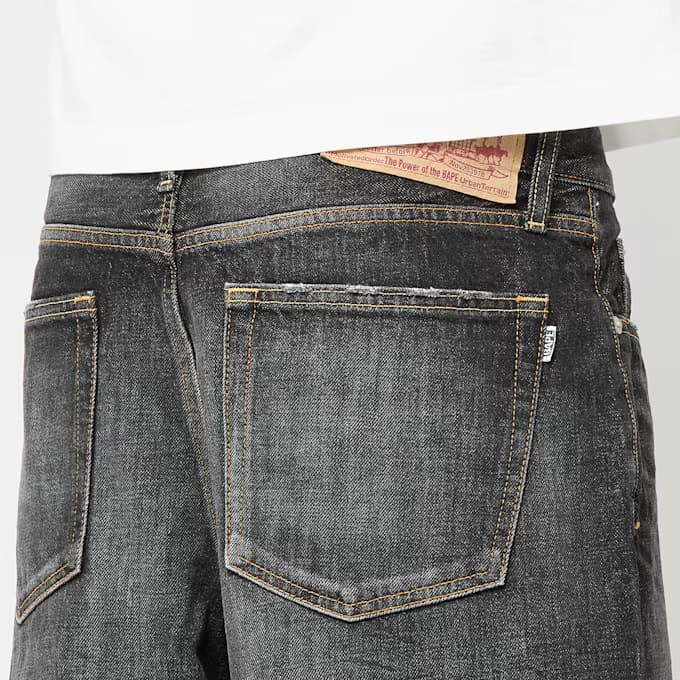 Twin Sta Relaxed Fit Denim Shorts 13