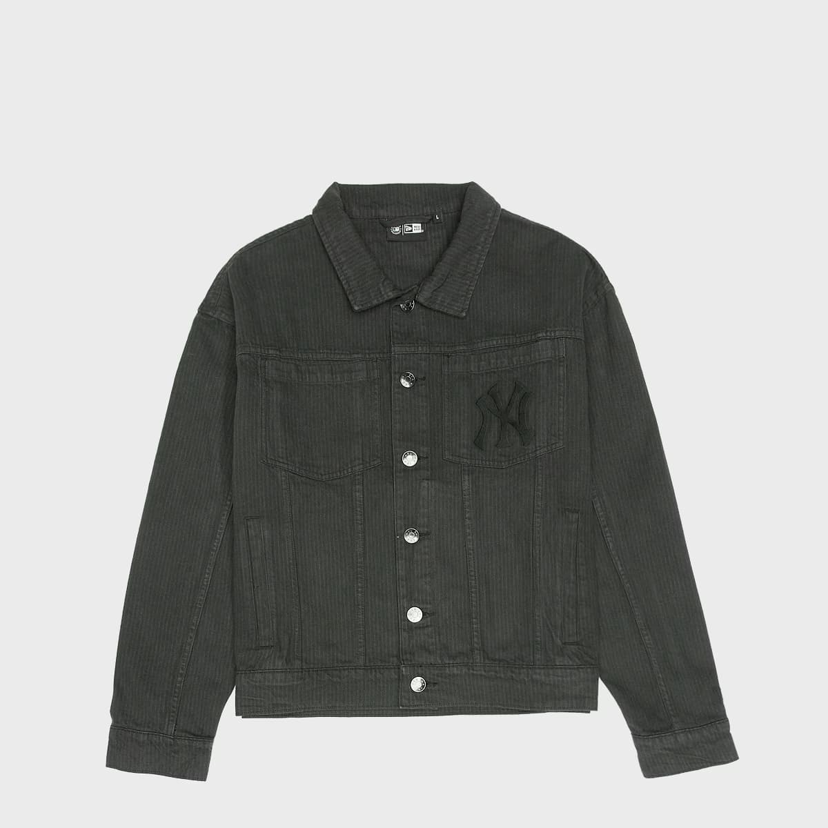 MLB Stripe Denim Jacket New York Yankees by New Era