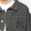 MLB Stripe Denim Jacket New York Yankees 5