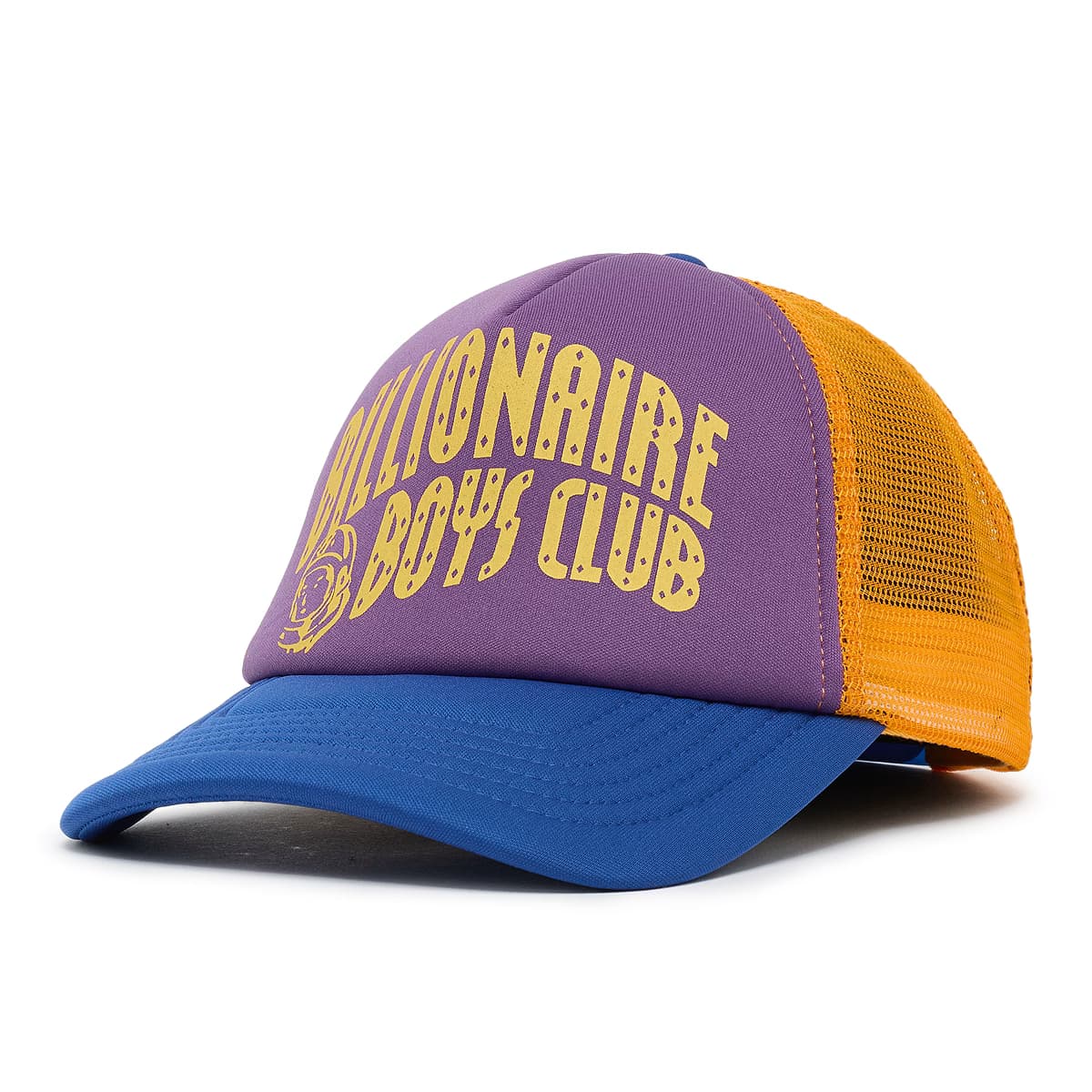 Contrast Arch Logo Mesh Trucker Cap by Billionaire Boys Club